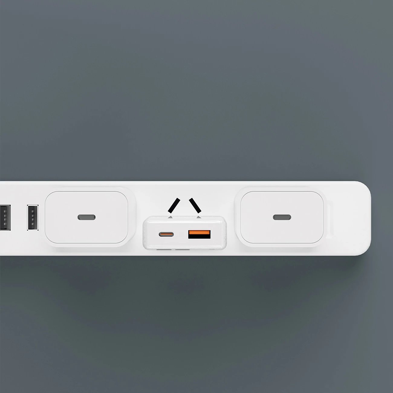 Karikues muri Dudao A30EU, GaN, 30W, 2 porta USB-A/USB-C, i bardhë