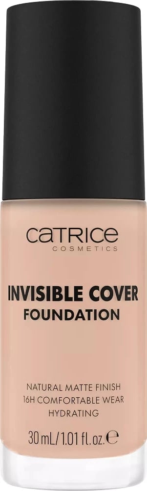 Fondatinë për femra Catrice Invisible Cover Foundation Long-lasting 012C, 30ml