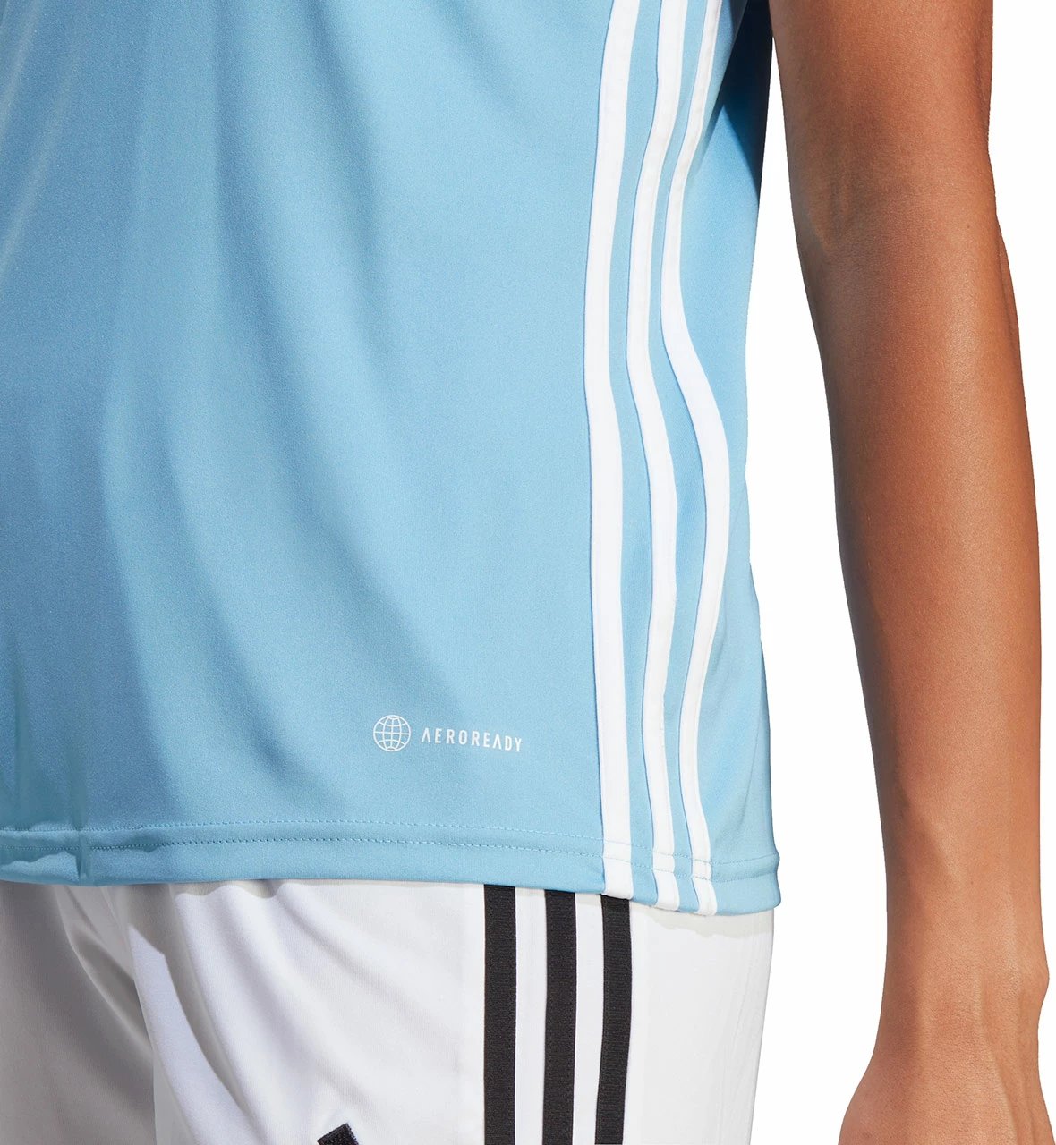 Maicë futbolli për femra adidas, e kaltërt