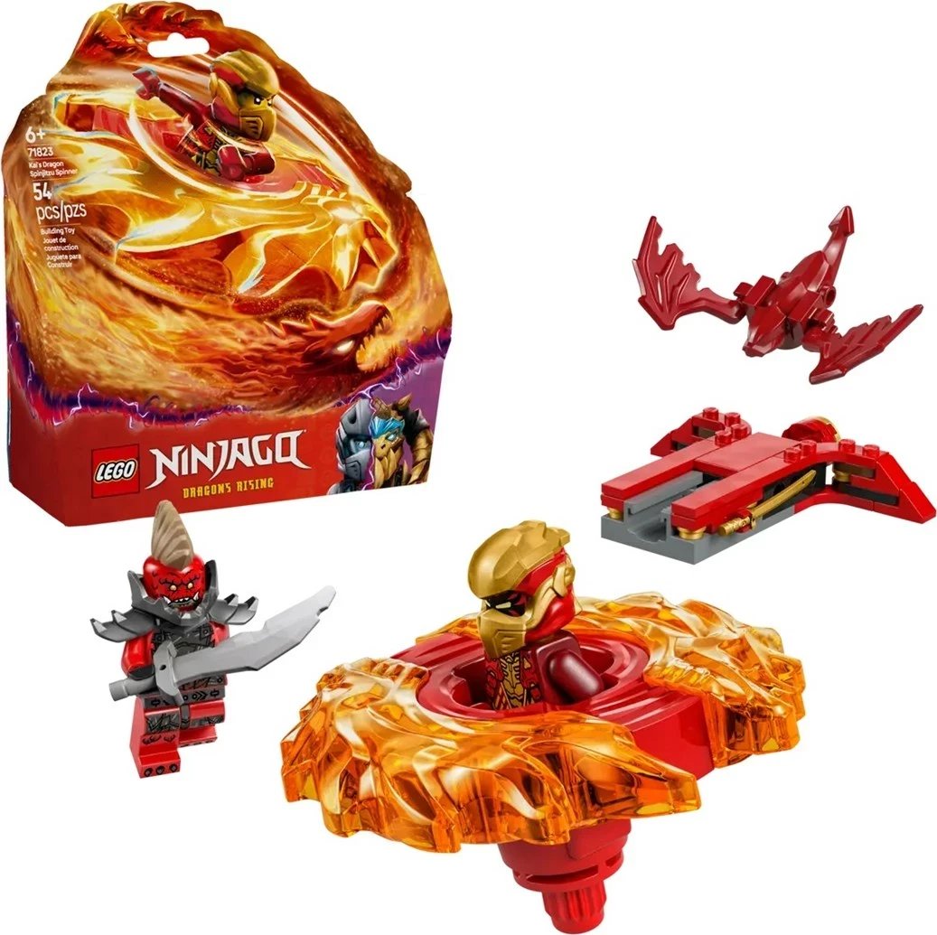 Set LEGO NINJAGO 71823 Kai's Dragon Spinjitzu Spinner