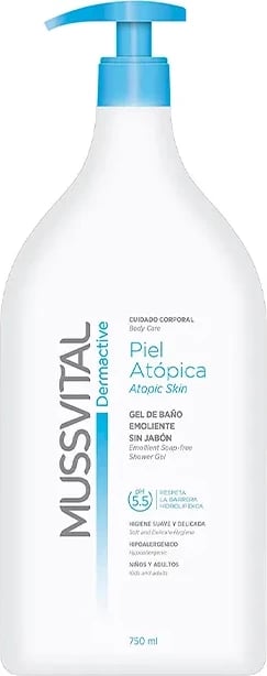 Xhel dushi për lëkurë atopike Mussvital Derma Atopic Skin unisex 750ml