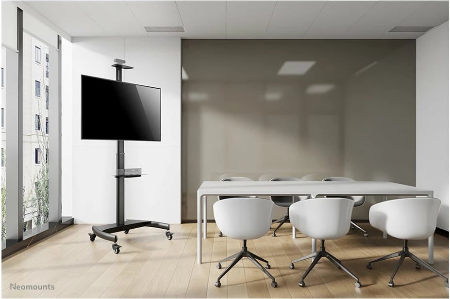 Karrocë mobile për TV Neomounts PLASMA-M1900E, për ekrane 37-70", e zezë
