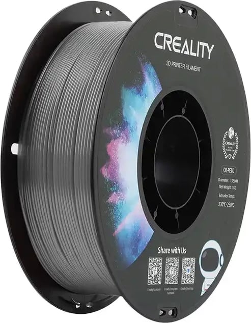 Filament 3D Creality CR-PETG, 1.75 mm, 1 kg, Gri