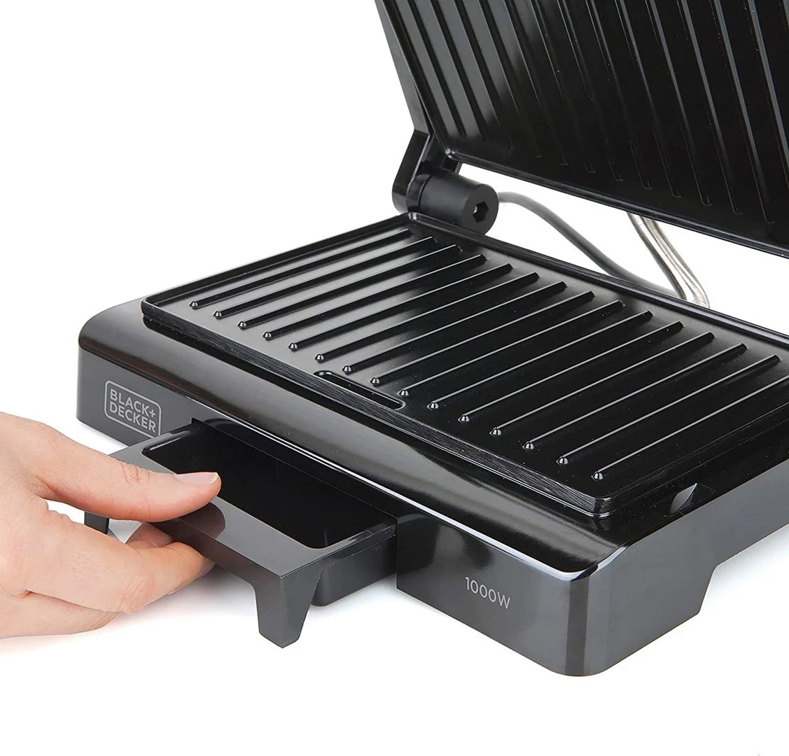 Grill Elektrik Black+Decker BXGR1000E, 1000W Grill Elektrik Black+Decker BXGR1000E, 1000W