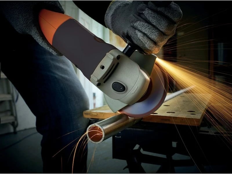 Makinë prerëse dhe bluarëse BLACK+DECKER KG1202K, 1200 W, 12.5 cm, Portokalli