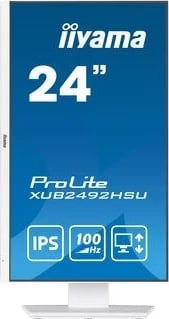 Monitor kompjuterik IIYAMA XUB2492HSU-W6, 23.8 inç, Full HD, LED, i bardhë