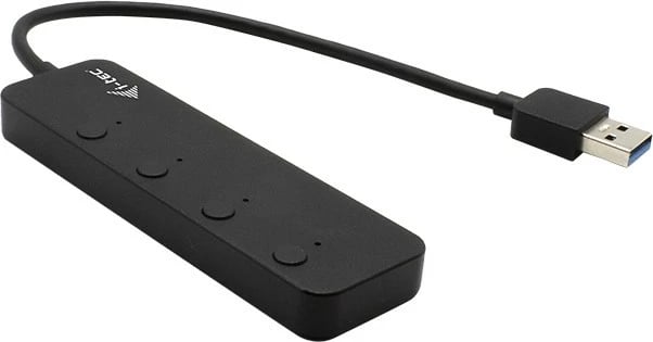 Hub USB i-tec U3CHARGEHUB4, 4 porta USB 3.0, Metal, i zi