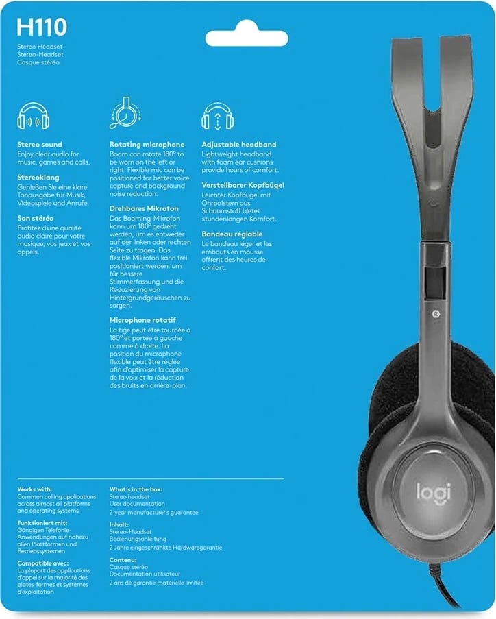 Kufje Logitech 