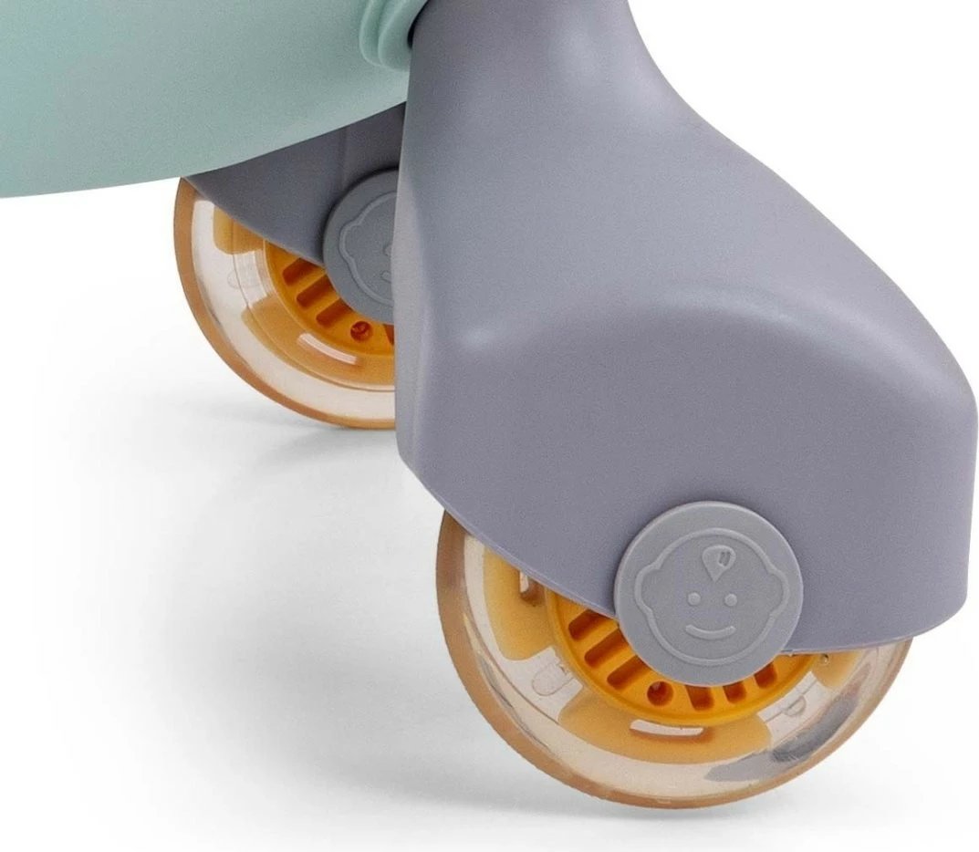 Ride-on Milly Mally Gravity 5926 pa pedale, rrota LED, 4 rrota, 3+ lime yellow