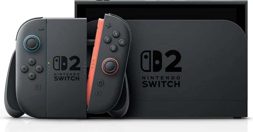 Konzolë portabile Nintendo Switch 2 me Mario Kart World, 256 GB, Ekran 7.9", e zezë