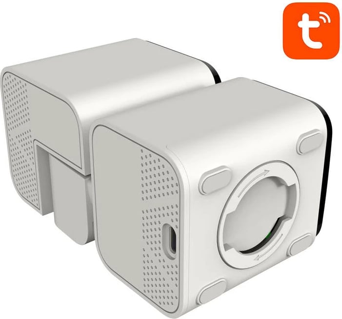 Kamerë smart WiFi Gosund PC12, 4MP, dy lente, rrotulluese, për brenda, Bardhë