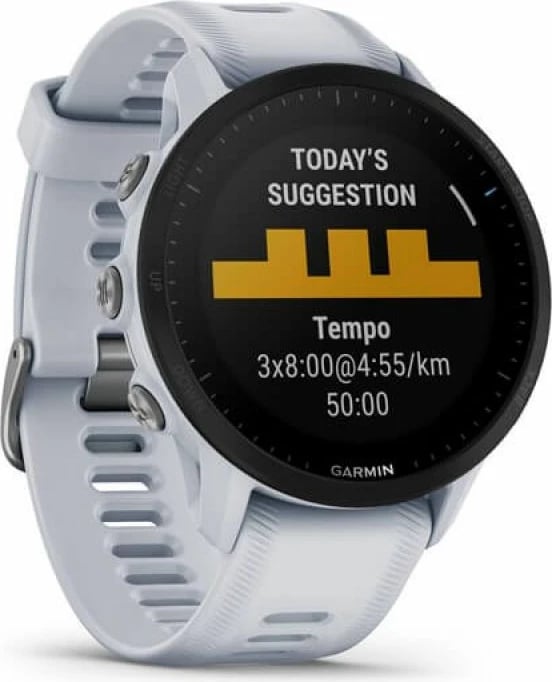 Orë Garmin për femra e meshkuj, e bardhë