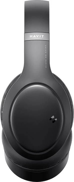 Kufje Havit H633BT pa tela, over-ear, Bluetooth 5.1, USB-C, e zezë
