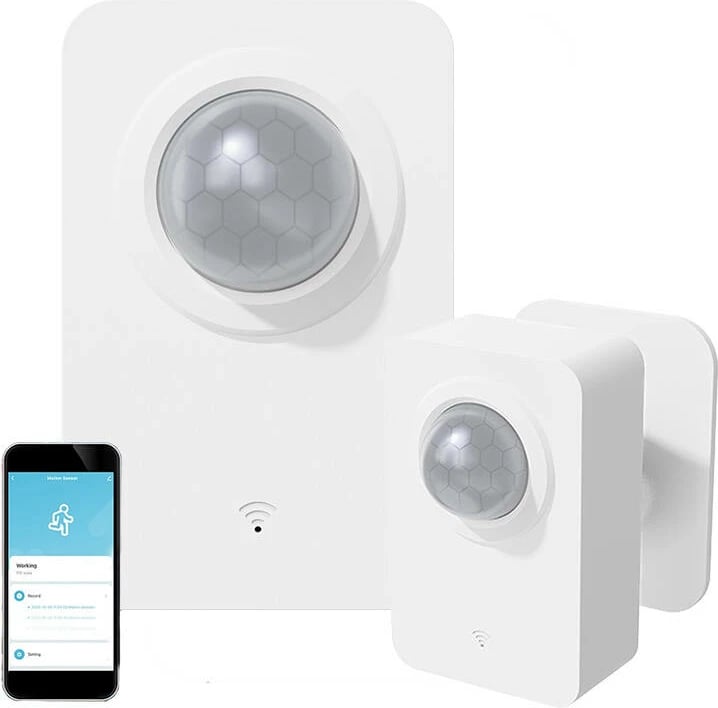 Sensor lëvizjeje smart Gosund S4, Wi-Fi, i bardhë Sensor lëvizjeje smart Gosund S4, Wi-Fi, i bardhë