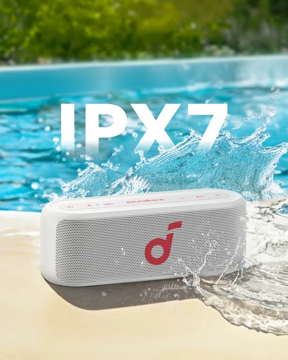 Altoparlant portativ Anker Soundcore Select 2S, Bluetooth 5.3, 16 orë, i bardhë