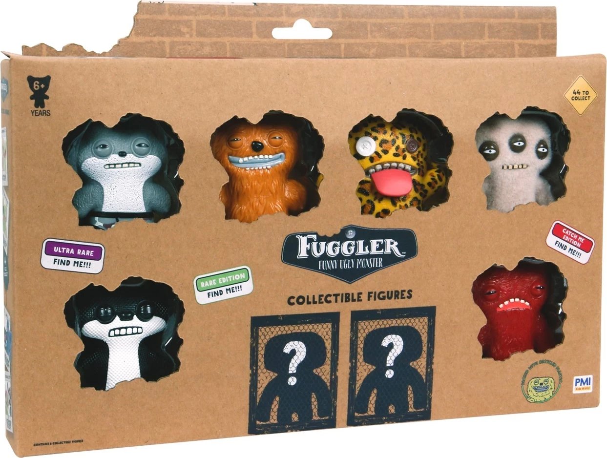 Set figurash koleksionuese Fuggler S1, P.M.I. Kids World, 8 copë, Deluxe Box C