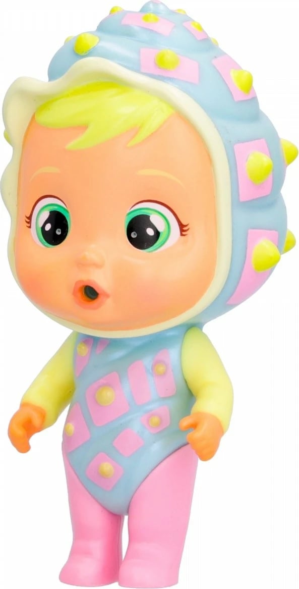 Kukull Cry Babies Magic Tears Shiny Shells Sandy, Tm Toys, IMC910317, me aksesorë, për vajza