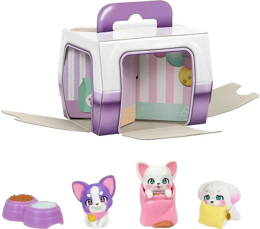 Set lodrash koleksionuese Little Live Pets Families, 8 copë, për vajza, Mix