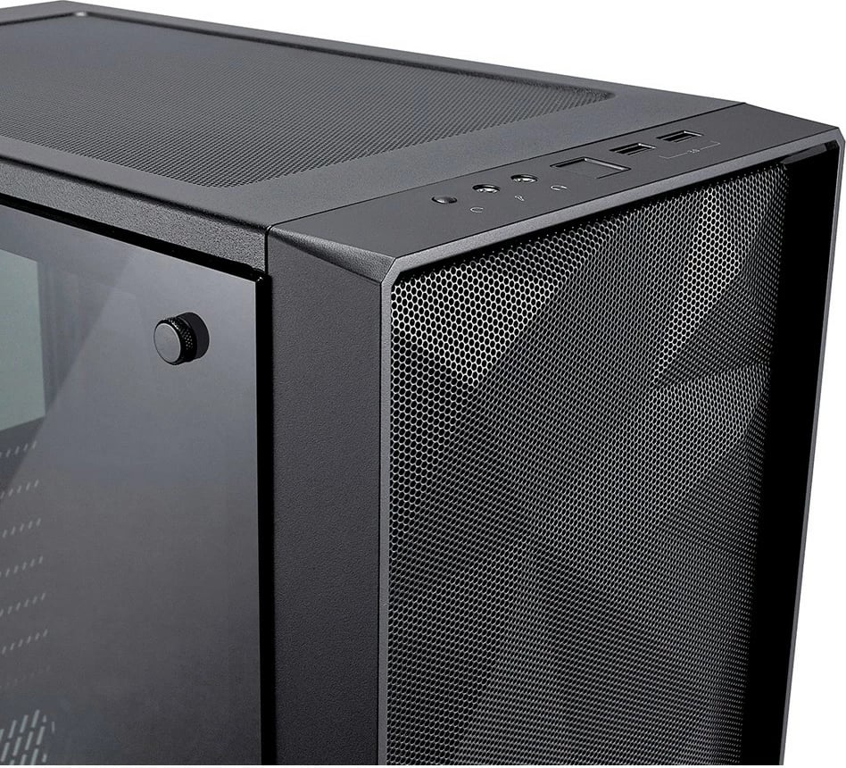 Kasë Fractal Design Meshify C, Midi Tower, ATX, ITX, micro ATX, E zezë Kasë Fractal Design Meshify C, Midi Tower, ATX, ITX, micro ATX, E zezë