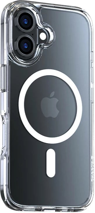 Mbështjellës Torras Diamond-Mag për iPhone 16 Plus, transparent