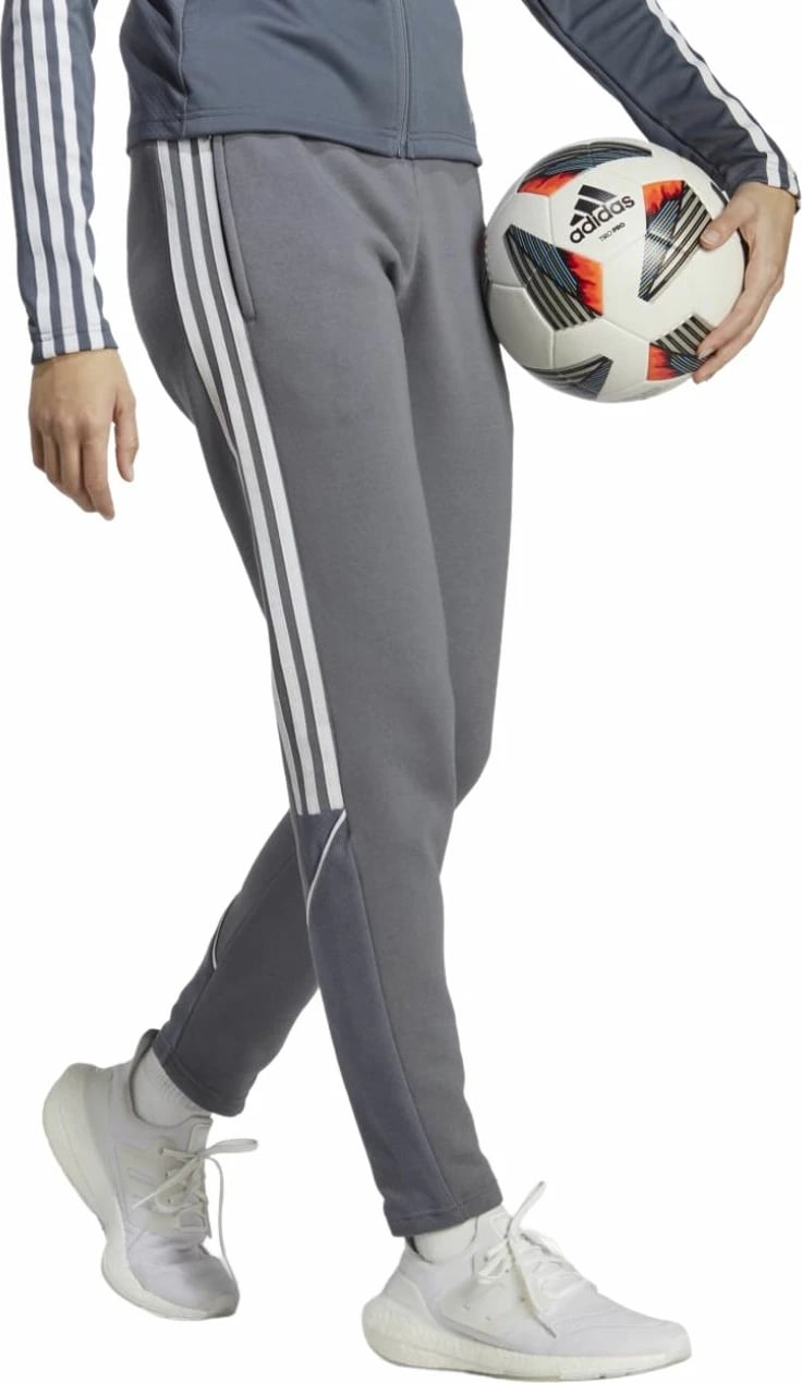 Pantallona sportive për femra adidas, gri