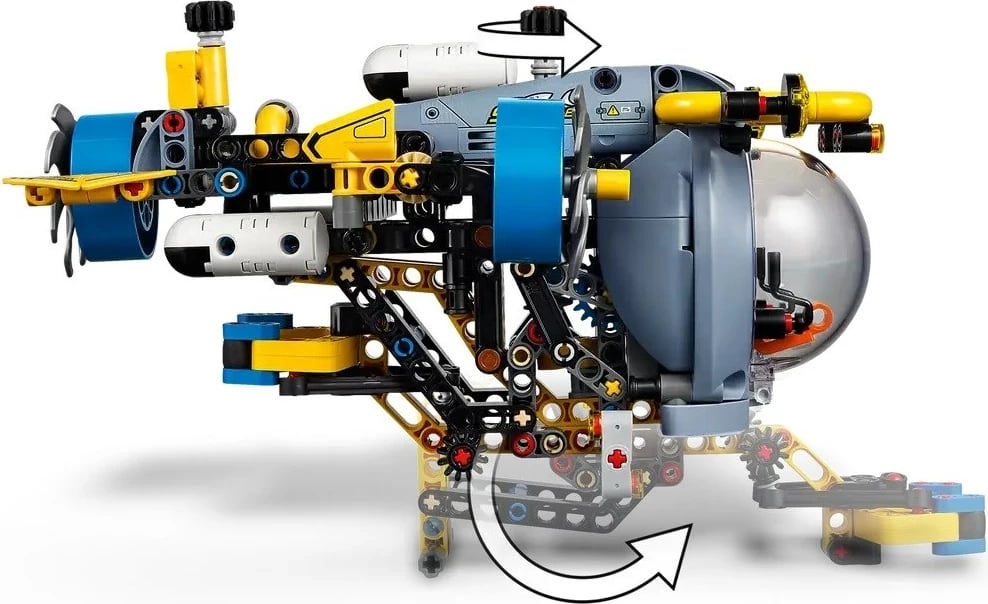 Set LEGO Technic 42201, Nëndetëse Hulumtuese Detare