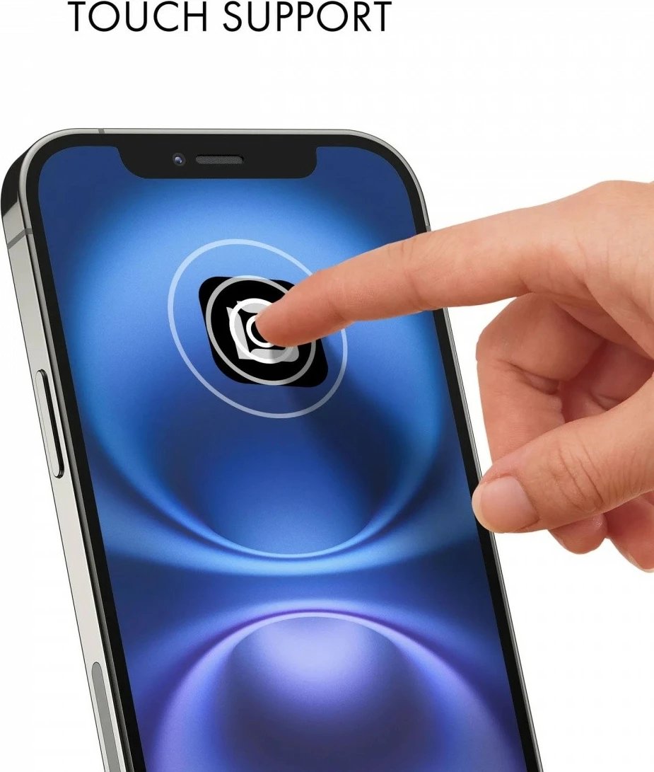 Filter privatësie katër-anësh ngjitës për ekran, DICOTA D80177-4AD, 6.1", +/-30°, reduktim dritë blu 43%, për Apple iPhone 16, 1 copë