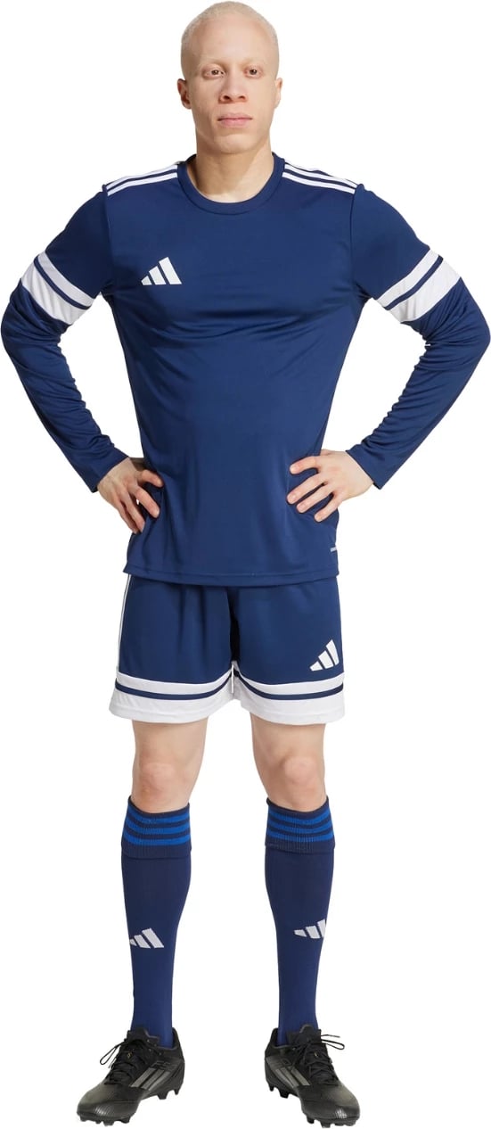 Fanellë me mëngë të gjata për meshkuj adidas, navy