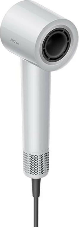 Tharëse flokësh Mova Turbo, 1600W, jonizim, ekran LED, gri