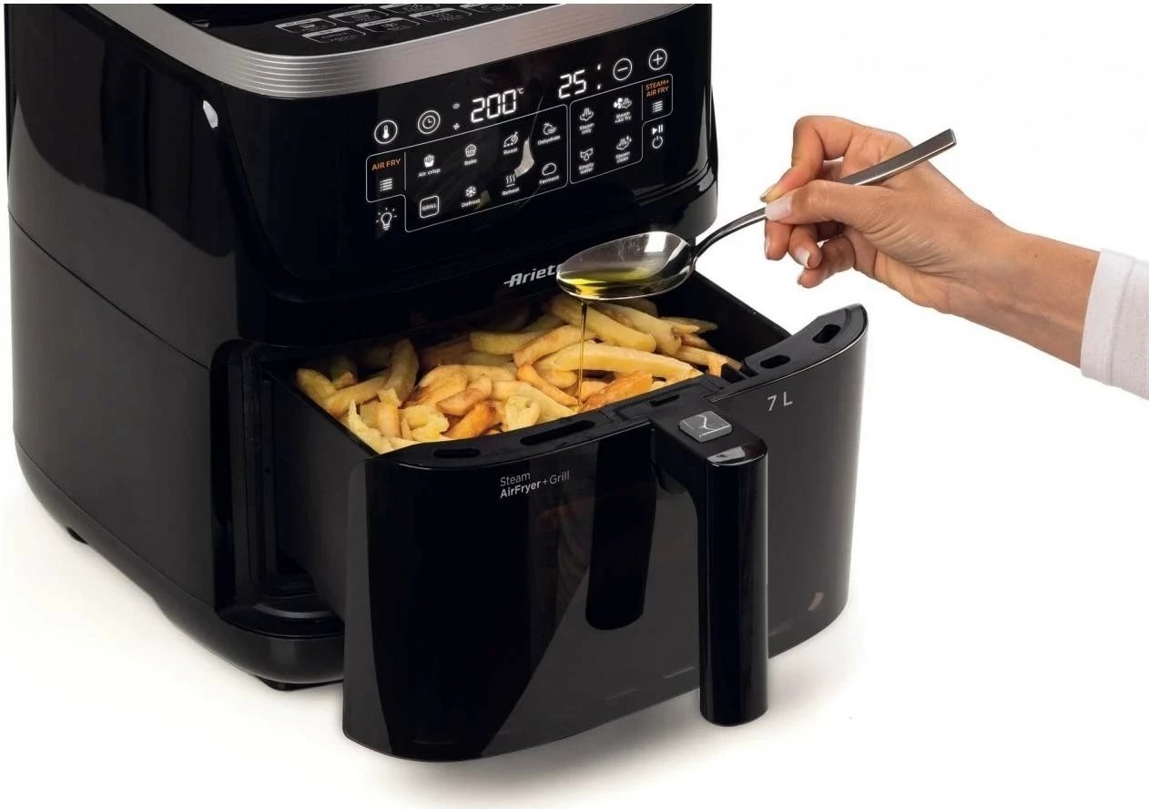 Fryer pa yndyrë Ariete 4636, 7L, i zi