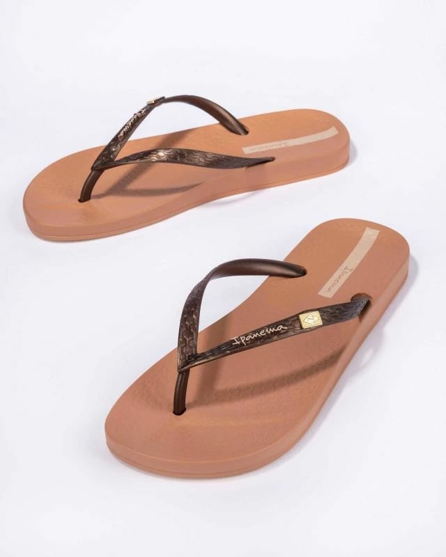 Flip-flop për femra Ipanema, kafe
