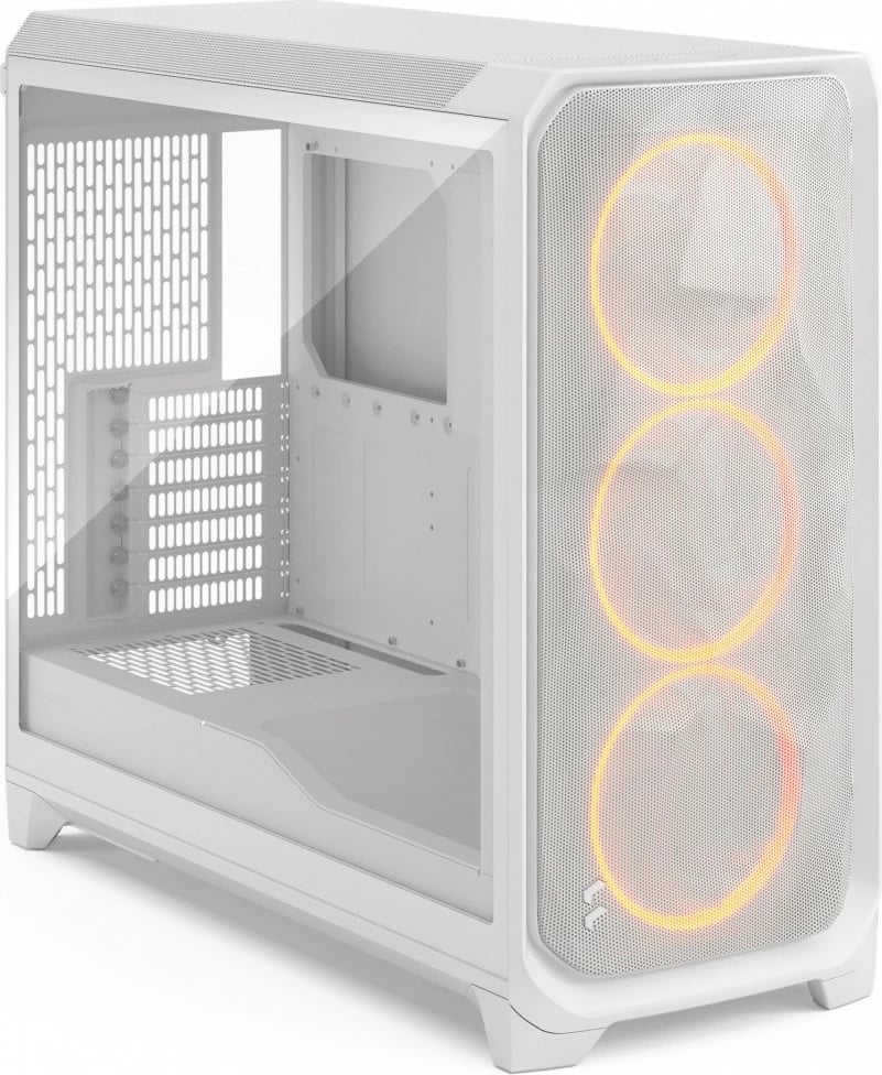 Kasë Fractal Design Meshify 3 XL, Tower, RGB, Tempered Glass, E Bardhë