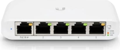 Switch Ubiquiti UniFi USW Flex Mini, EU, Bardhë