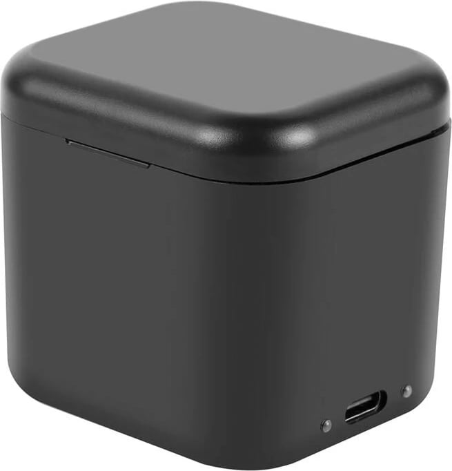 Karikues + kuti për kartela memorie Puluz PU968B për Insta360 Ace Pro/Ace, e zezë