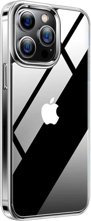 Mbështjellës Torras Diamond Clear për iPhone 15 Pro, transparent