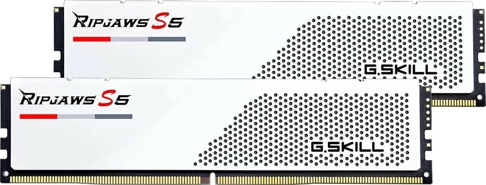 RAM Memorje G.Skill Ripjaws S5 32GB (2x16GB) DDR5, 4800MT/s, e bardhë