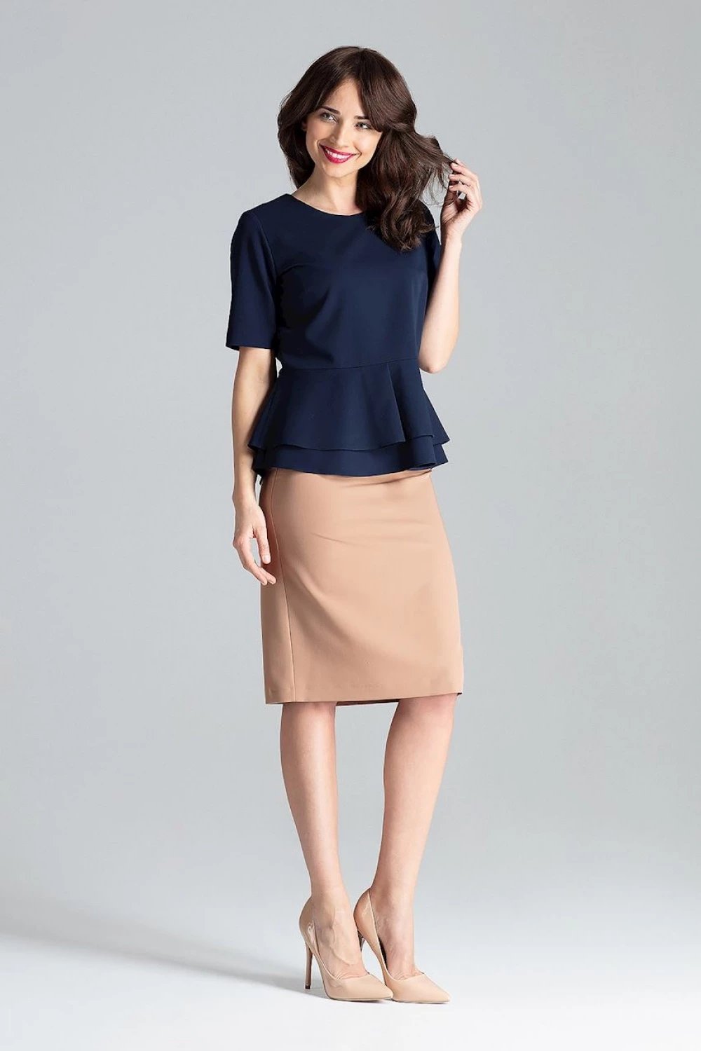 Bluzë Lenitif model 130978, e kaltër