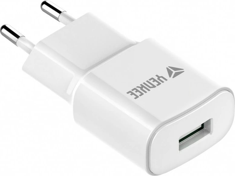 Karikues muri USB YENKEE YAC 2013WH, 12W, 2.4A, Bardhë