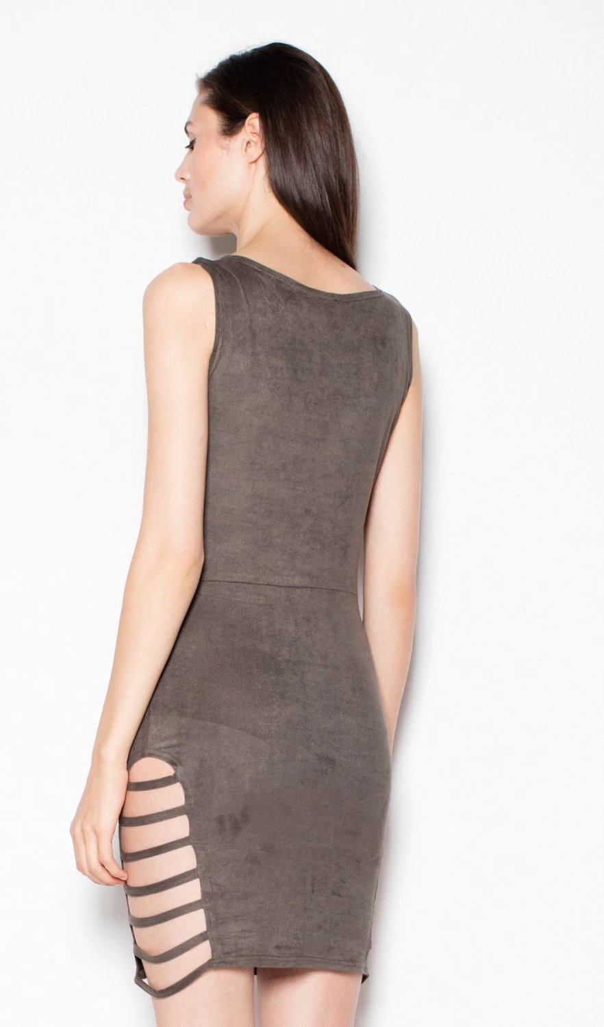 Fustan për femra Venaton 77235, i gjelbër