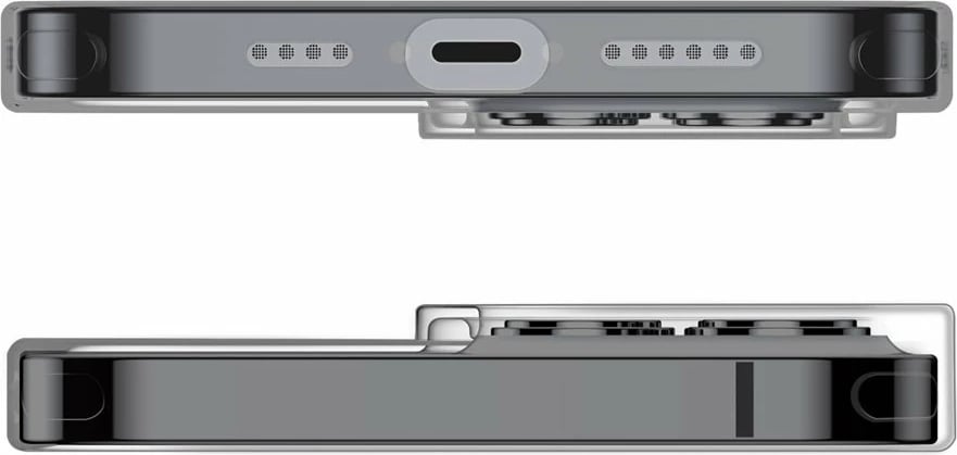 Mbështjellës Baseus Simple Series për iPhone 13 Pro, TPU, i tejdukshëm, zi