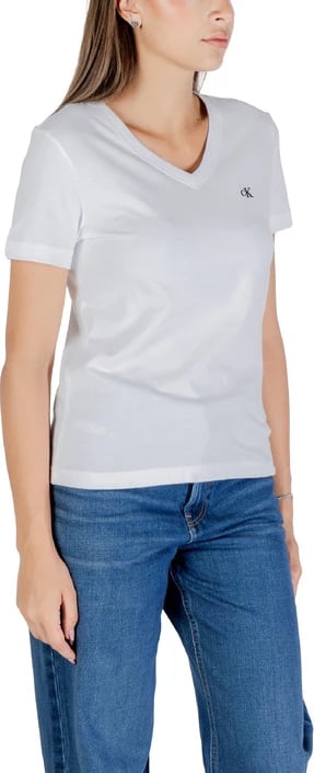 Maicë femra Calvin Klein Jeans e bardhë