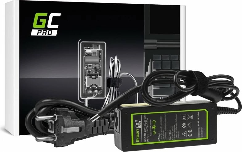 Kasë rryme Green Cell PRO AD42P për HP 15-B, 65W, 19.5V 3.33A, e zezë