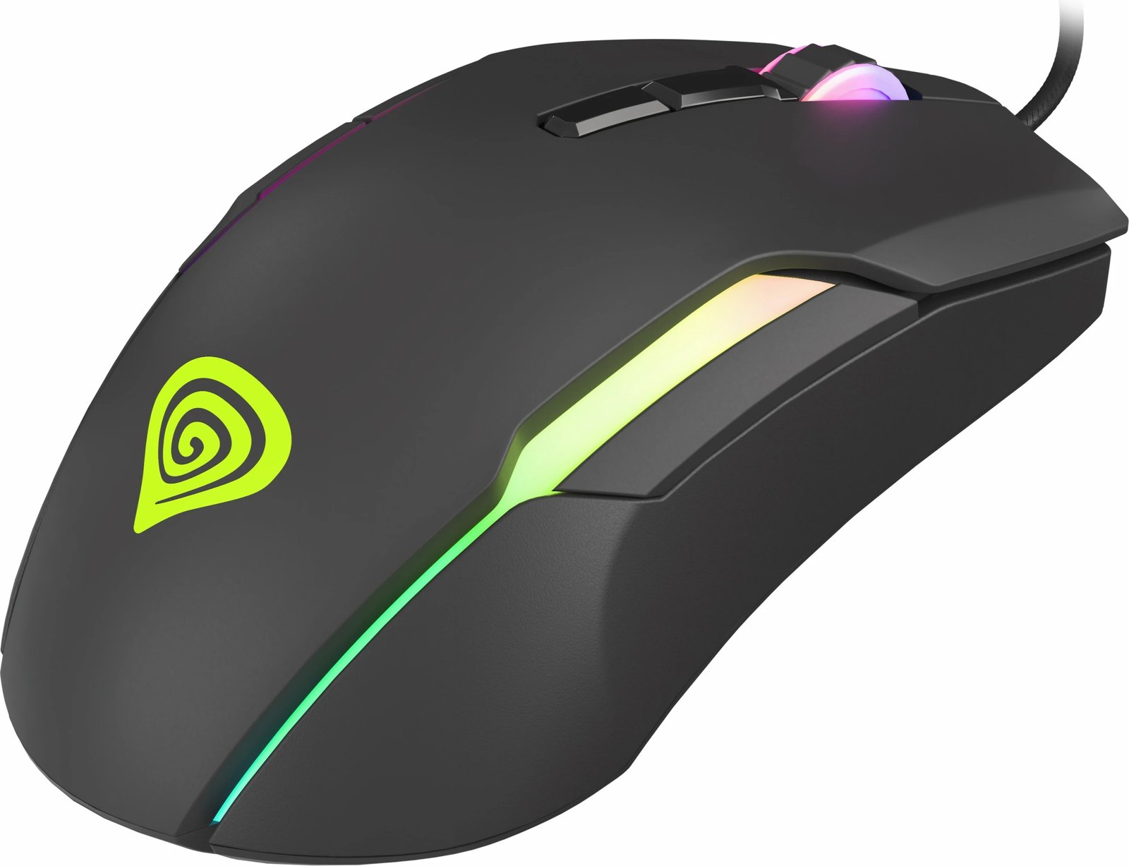 Maus gaming Genesis Xenon 220 G2, optik, 12800 DPI, 7 butona, RGB, i zi