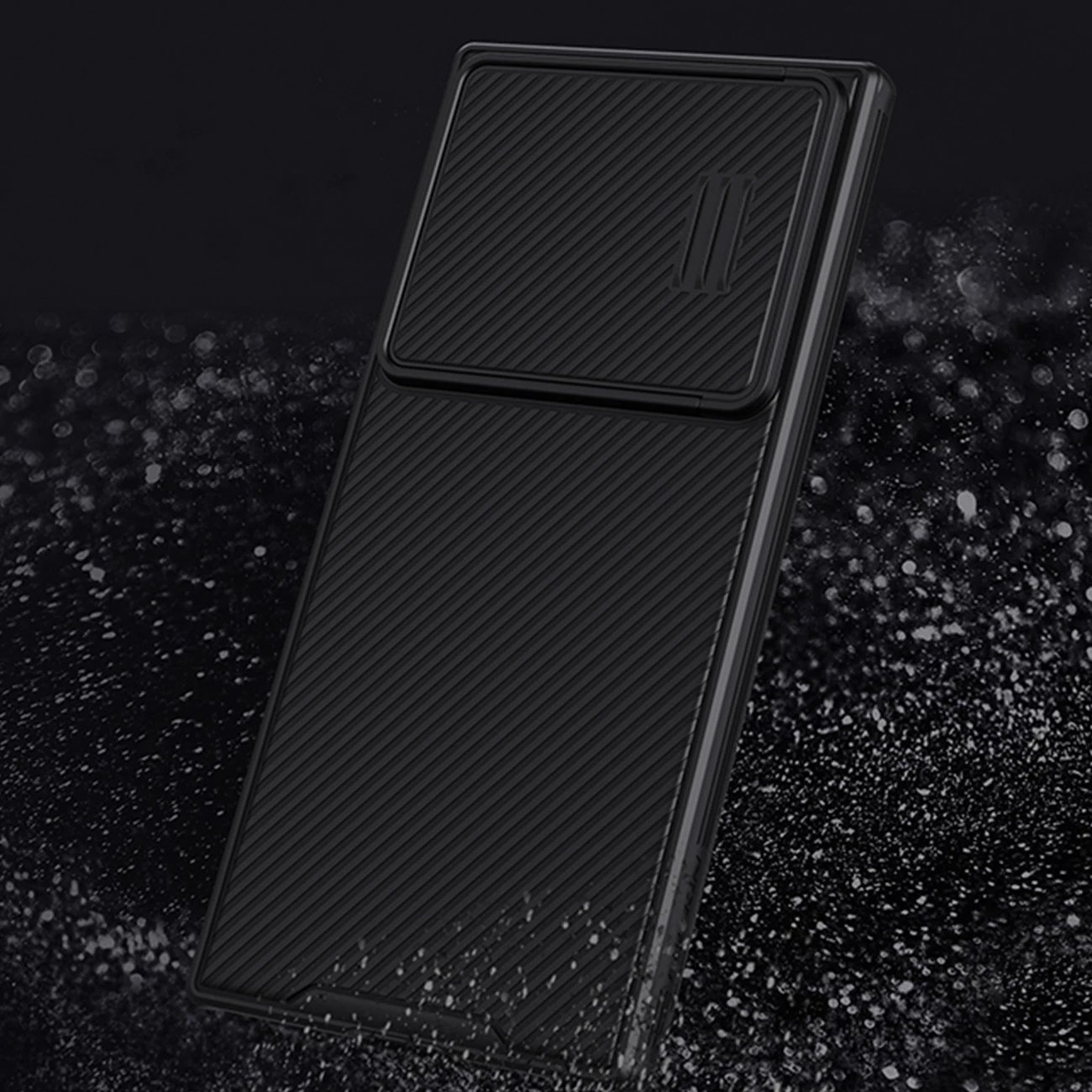 Mbështjellës Nillkin CamShield S Case për Samsung Galaxy S23 Ultra, me mbrojtëse kamere, Jeshil