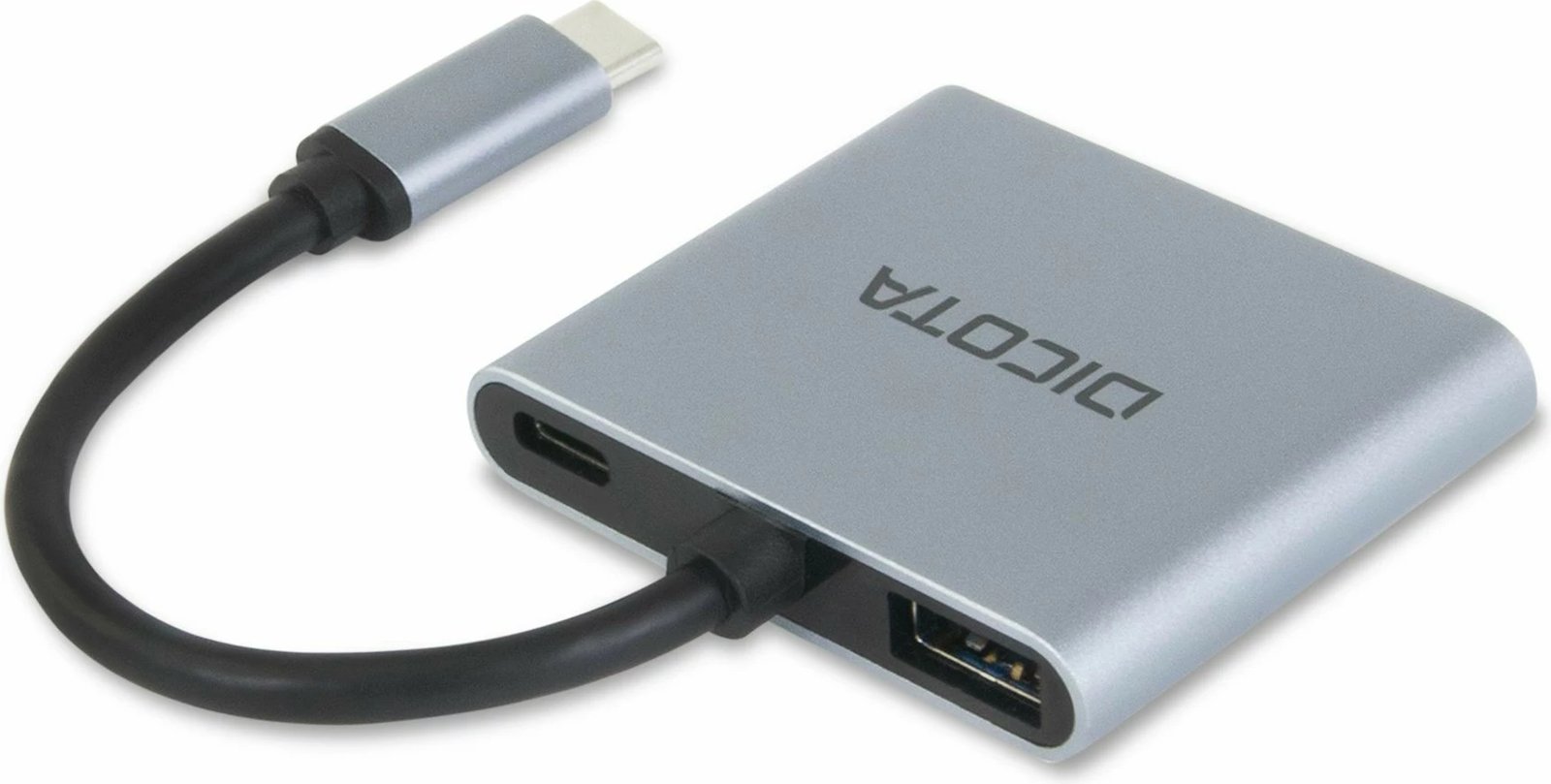 Docking station DICOTA D32063, USB Type-C, Silver