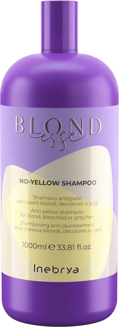 Shampon për femra Inebrya Blondesse No-Yellow 1000ml