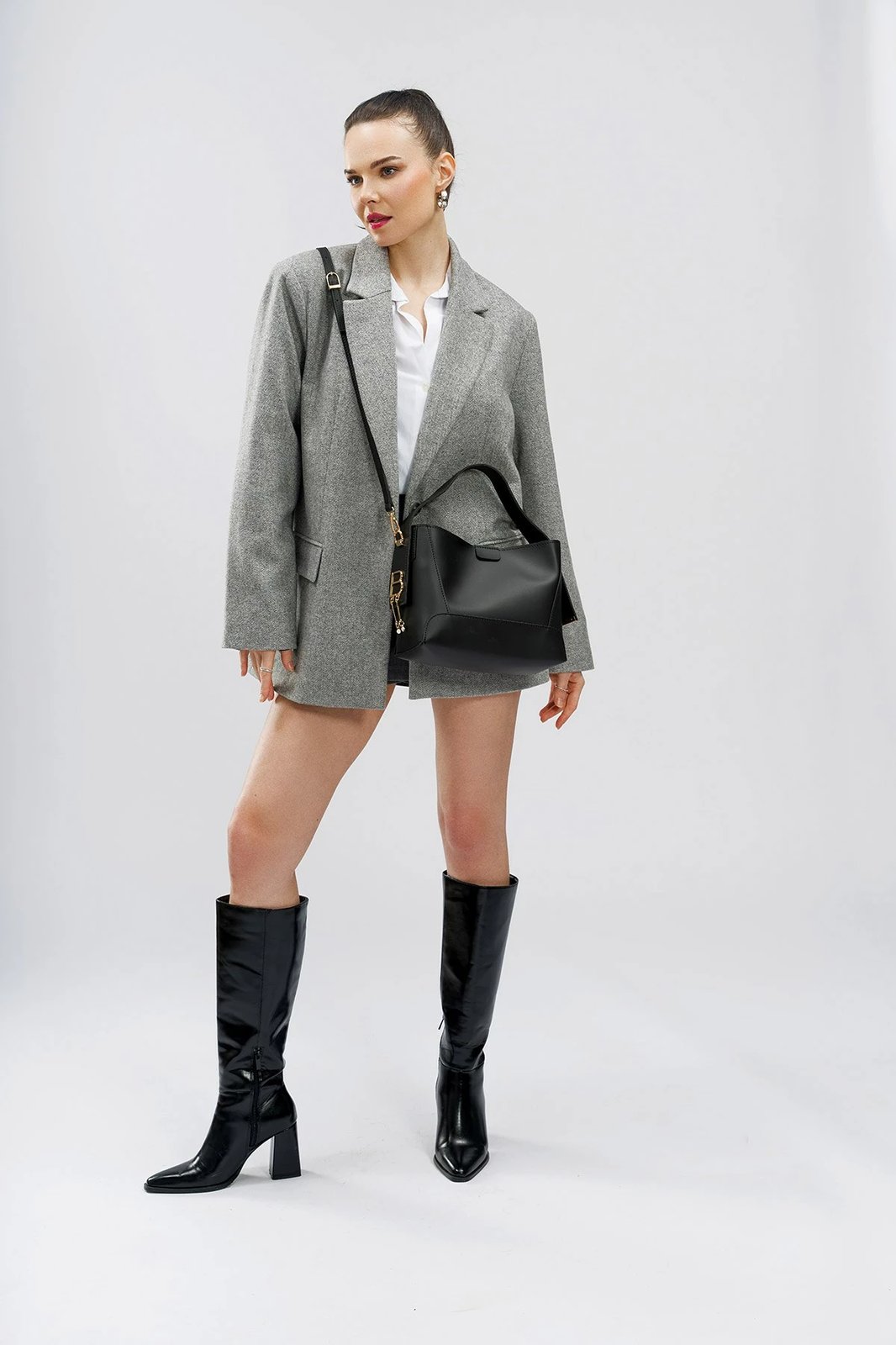 Çantë krahu Lucky Bees, 925, e zezë