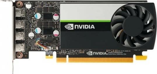 Kartelë grafike PNY Quadro T1000, 8GB DDR6, PCI-E, 4x Mini DisplayPort, e zezë