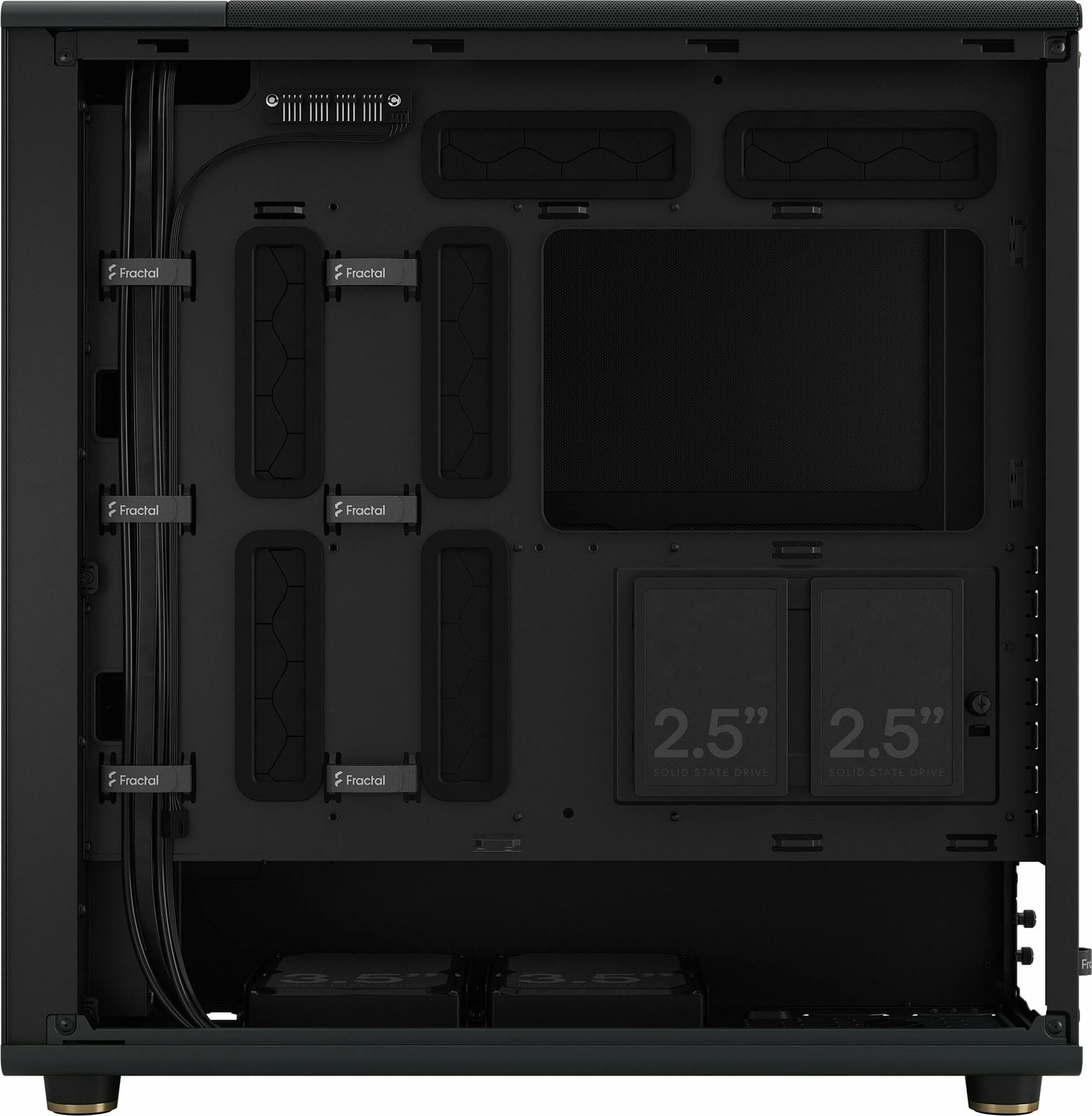 Kasë Fractal Design North XL, Midi Tower, ATX/EATX, zeze/charcoal, gaming