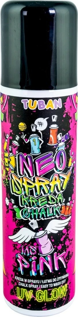 Sprej shkumësi TUBAN Neo Kreda, 150 ml, rozë